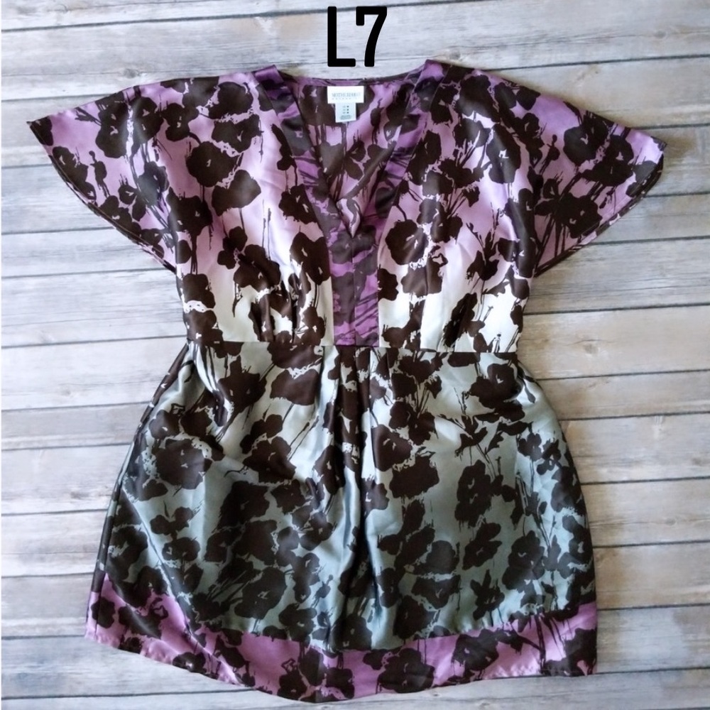 Motherhood Maternity Floral Blouse